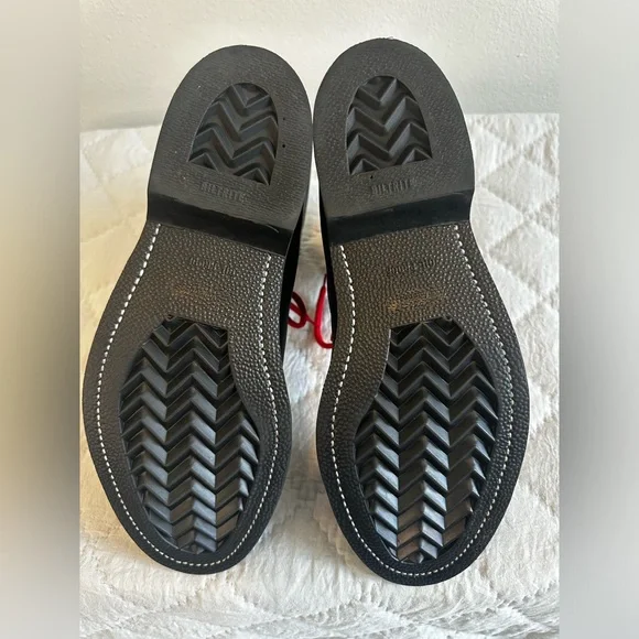 Vintage Wolverine World Wide Black Military Combat Boots 1994 - Size 8 1/2 R - Picture 8 of 9